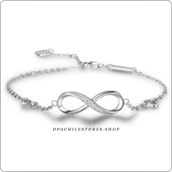 ✨💖 Pulsera de Plata 925 con Símbolo de Amor Infinito 💖✨ 40% DE DESCUENTO