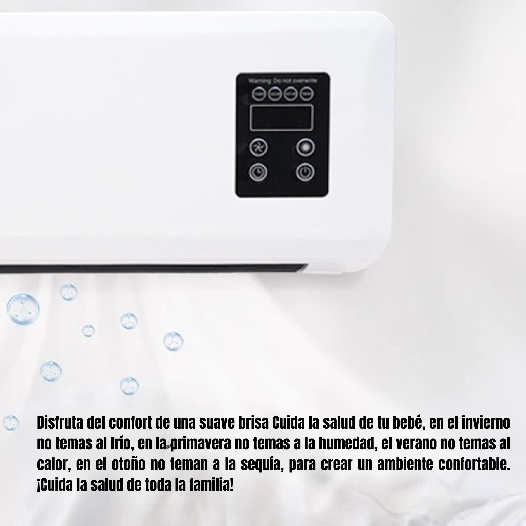 🔌✨ Aire De Pared Secador de Ropa Eléctrico ✨🔌